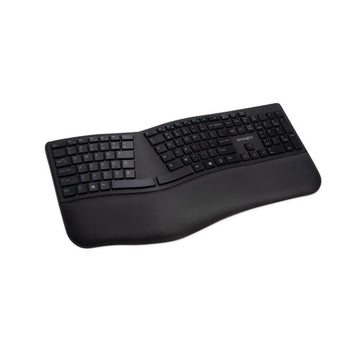 Kensington® Pro Fit Ergo Wireless Keyboard, 18.98 X 9.92 X 1.5, Black freeshipping - TVN Wholesale